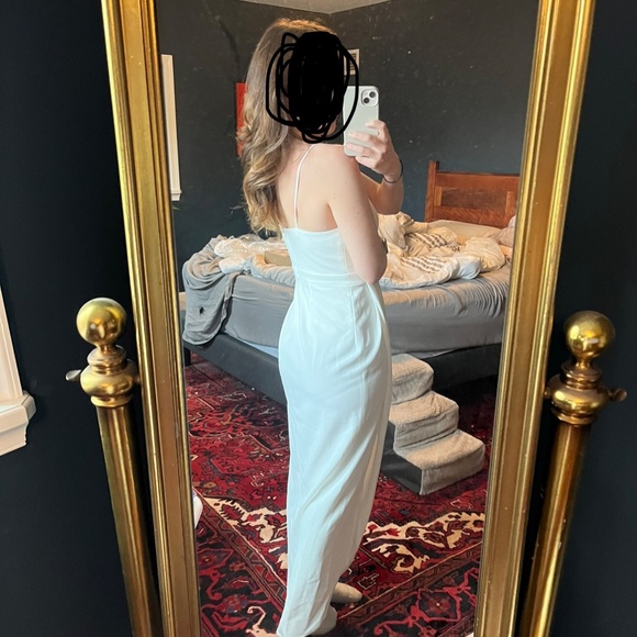 BHLDN Caron V-neck Crepe Dress - Picture 5 of 5